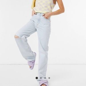 Pull & Bear high rise dad jeans - size US 8